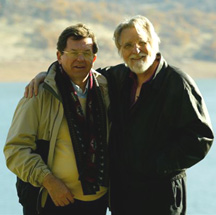 06 With Neale Donald Walsch on the movie set (2005)